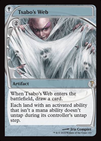 Tsabo's Web MB2-143 Mystery Booster 2 Magic card