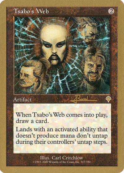 Tsabo's Web WC01-AR317 World Championship Decks 2001 Magic card