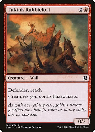Tuktuk Rubblefort 173 Zendikar Rising Magic card