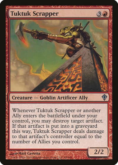 Tuktuk Scrapper 94 Worldwake Magic card