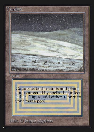 Tundra CED-285 Collectors' Edition Magic card