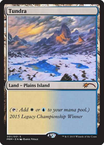 Tundra OLGC-2015 Legacy Championship Magic card