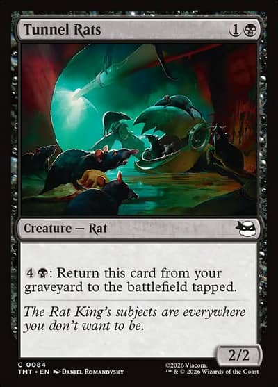 Tunnel Rats 84 Teenage Mutant Ninja Turtles Magic card