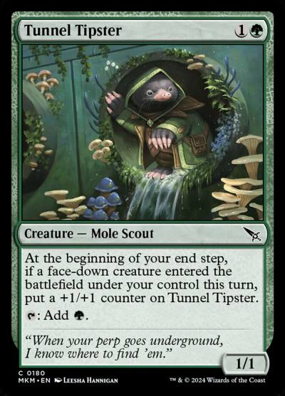 Tunnel Tipster MKM-180 Murders at Karlov Manor Magic card