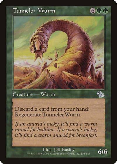 Tunneler Wurm 135 Judgment Magic card