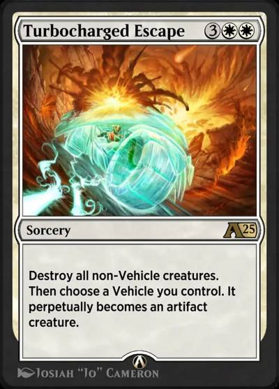 Turbocharged Escape YDFT-3 Alchemy: Aetherdrift Magic card