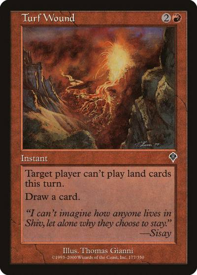 Turf Wound INV-177 Invasion Magic card