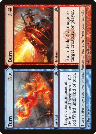 Turn // Burn DGM-134 Dragon's Maze Magic card