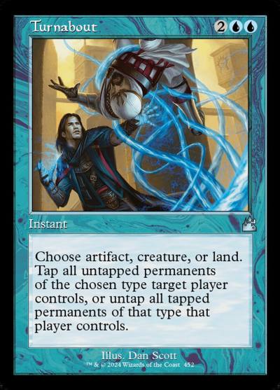 Turnabout RVR-452 Ravnica Remastered Magic card