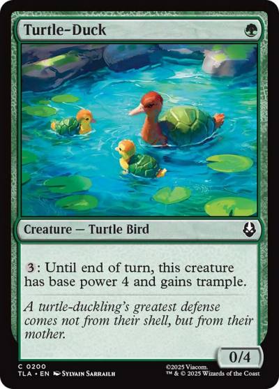 Turtle-Duck TLA-200 Avatar: The Last Airbender Magic card