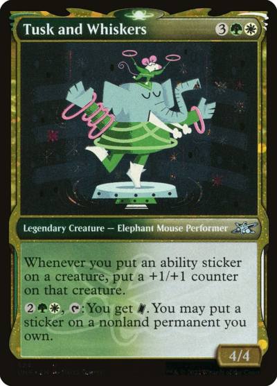 Tusk and Whiskers UNF-524 Unfinity Magic card
