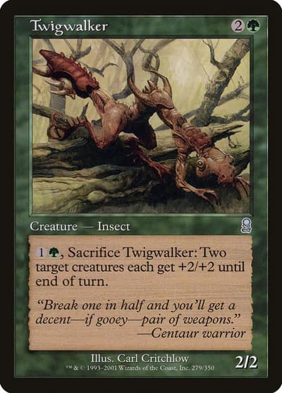 Twigwalker 279 Odyssey Magic card