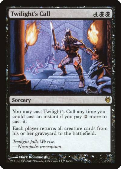 Twilight's Call DDJ-76 Duel Decks: Izzet vs. Golgari Magic card