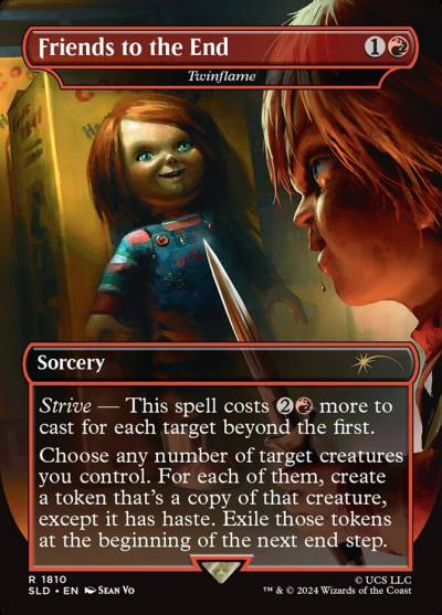 Twinflame SLD-1810 Secret Lair Drop Magic card