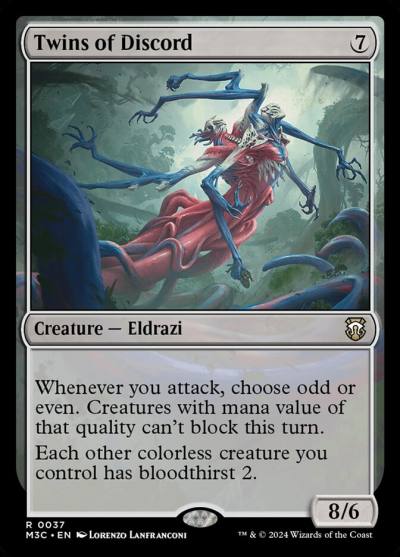 Twins of Discord M3C-37 Modern Horizons 3 Commander Magic card