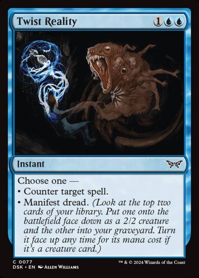 Twist Reality DSK-77 Duskmourn: House of Horror Magic card