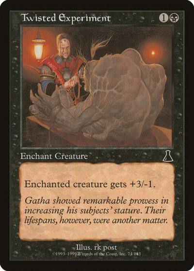Twisted Experiment UDS-74 Urza's Destiny Magic card