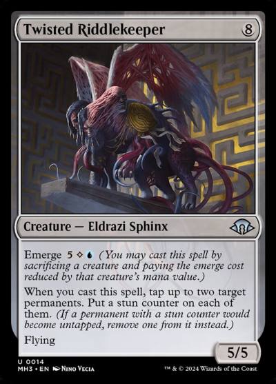 Twisted Riddlekeeper 14 Modern Horizons 3 Magic card