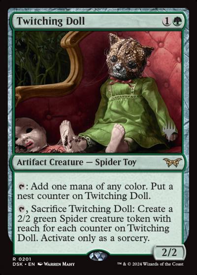 Twitching Doll PDSK-201P Duskmourn: House of Horror Promos Magic card
