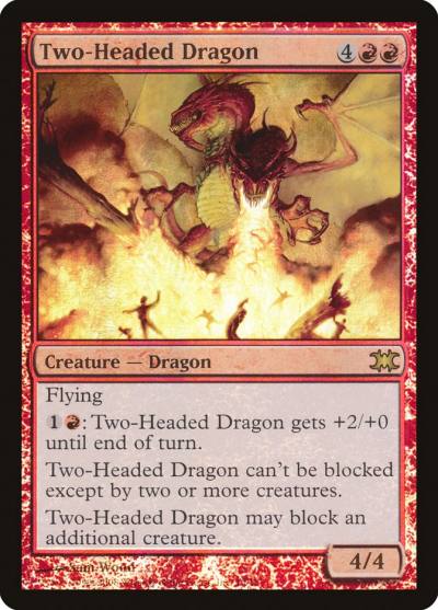 Two-Headed Dragon DRB-15 From the Vault: Dragons Magic card