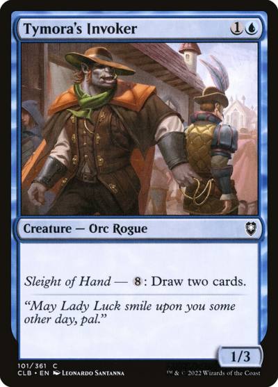 Tymora's Invoker CLB-101 Commander Legends: Battle for Baldur's Gate Magic card