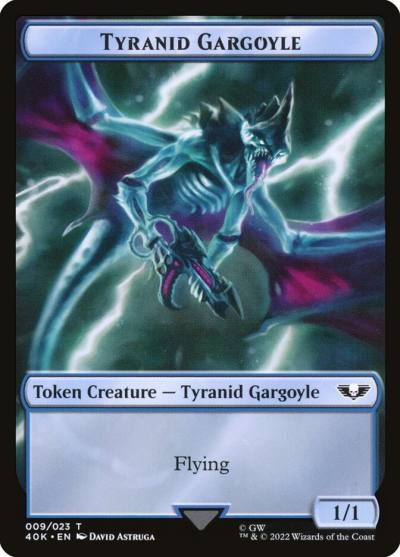 Tyranid Gargoyle T40K-9 Warhammer 40,000 Tokens Magic card