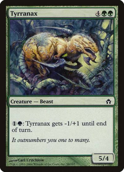 Tyrranax 5DN-98 Fifth Dawn Magic card