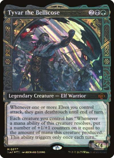 Tyvar the Bellicose MAT-227 March of the Machine: The Aftermath Magic card