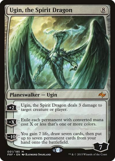 Ugin, the Spirit Dragon FRF-1 Fate Reforged Magic card