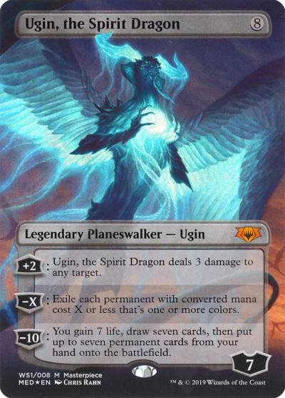 Ugin, the Spirit Dragon MED-WS1 Mythic Edition Magic card