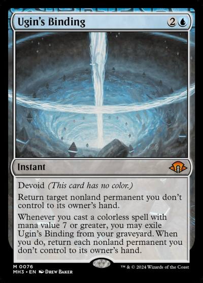 Ugin's Binding MH3-76 Modern Horizons 3 Magic card