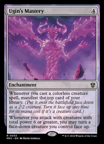 Ugin's Mastery MKC-53 Murders at Karlov Manor Commander Magic card