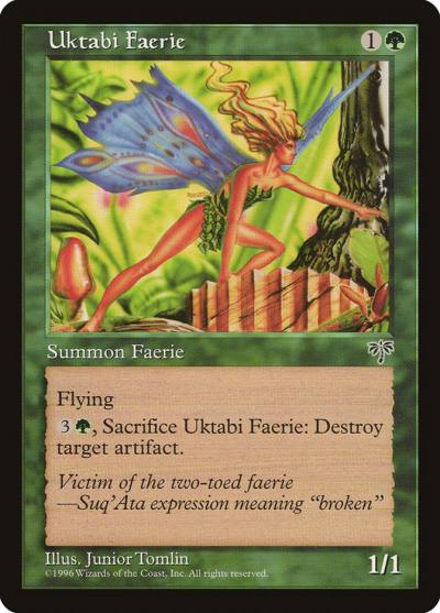 Uktabi Faerie MIR-247 Mirage Magic card