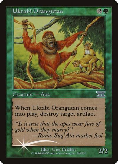 Uktabi Orangutan PAL00-3 Arena League 2000 Magic card