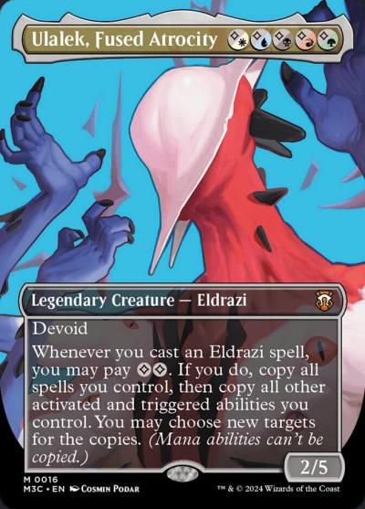 Ulalek, Fused Atrocity M3C-16 Modern Horizons 3 Commander Magic card