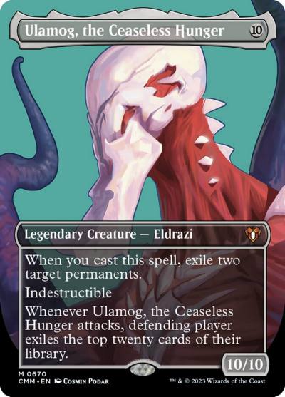 Ulamog, the Ceaseless Hunger CMM-670 Commander Masters Magic card