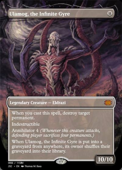 Ulamog, the Infinite Gyre PRM-102345 Magic Online Promos Magic card