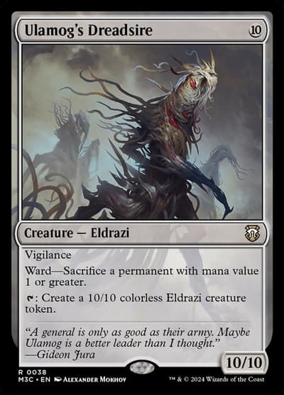 Ulamog's Dreadsire 38 Modern Horizons 3 Commander Magic card