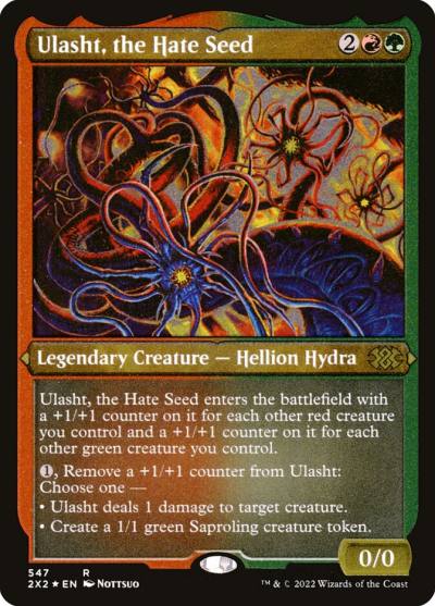 Ulasht, the Hate Seed 2X2-547 Double Masters 2022 Magic card