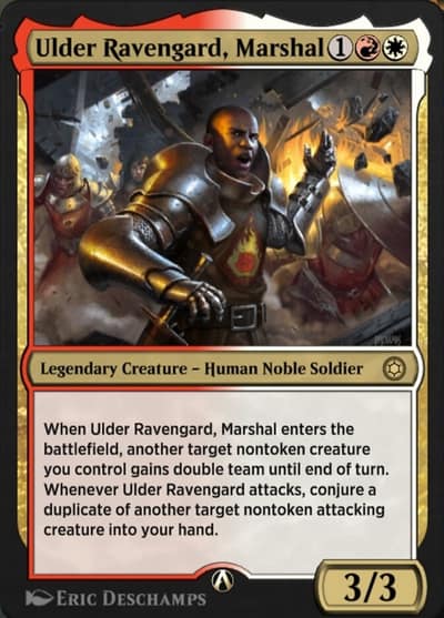 Ulder Ravengard, Marshal 76 Alchemy Horizons: Baldur's Gate Magic card