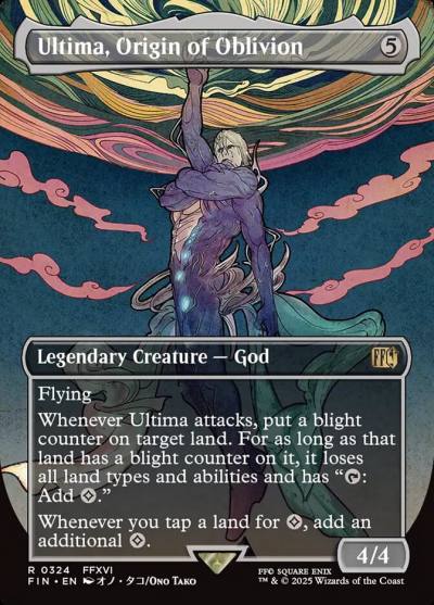 Ultima, Origin of Oblivion FIN-324 Final Fantasy Magic card