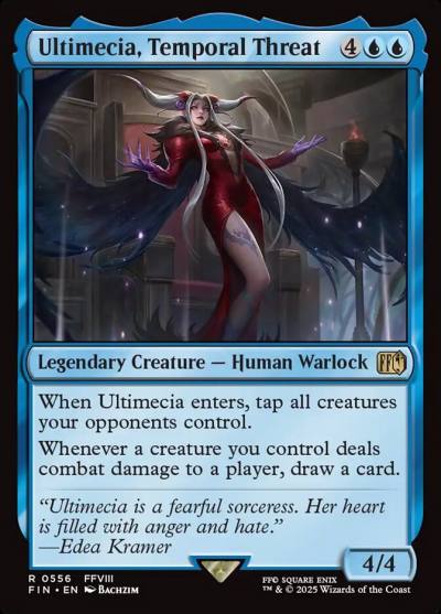 Ultimecia, Temporal Threat FIN-556 Final Fantasy Magic card