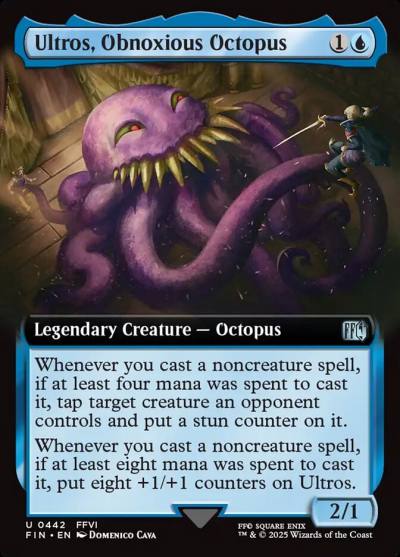 Ultros, Obnoxious Octopus FIN-442 Final Fantasy Magic card