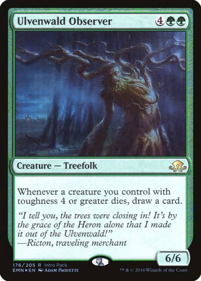 Ulvenwald Observer PEMN-176 Eldritch Moon Promos Magic card