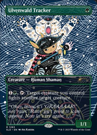 Ulvenwald Tracker SLD-1283 Secret Lair Drop Magic card