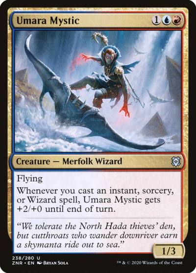 Umara Mystic 238 Zendikar Rising Magic card