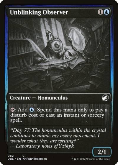 Unblinking Observer DBL-82 Innistrad: Double Feature Magic card