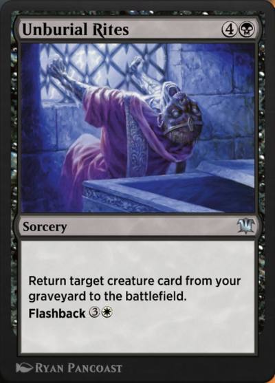 Unburial Rites HA3-14 Historic Anthology 3 Magic card
