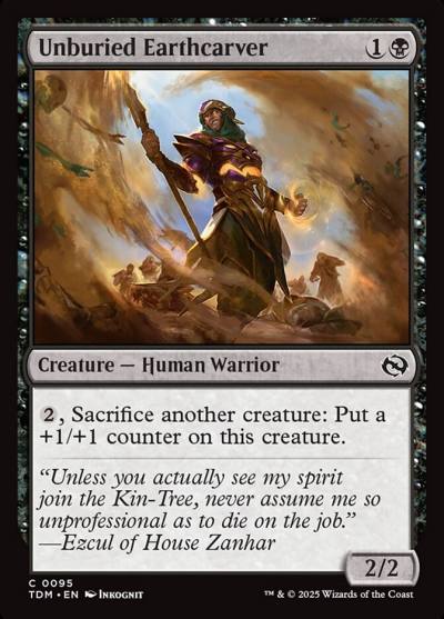 Unburied Earthcarver 95 Tarkir: Dragonstorm Magic card