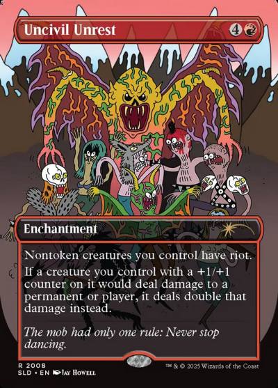 Uncivil Unrest SLD-2008 Secret Lair Drop Magic card
